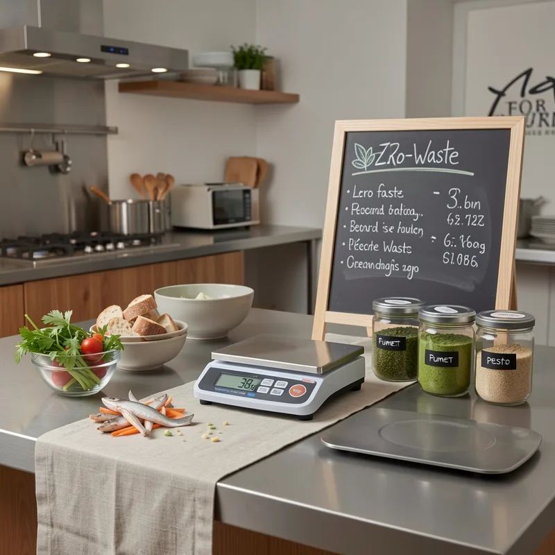 Cuisine zéro déchet en restauration : méthodes chiffrées