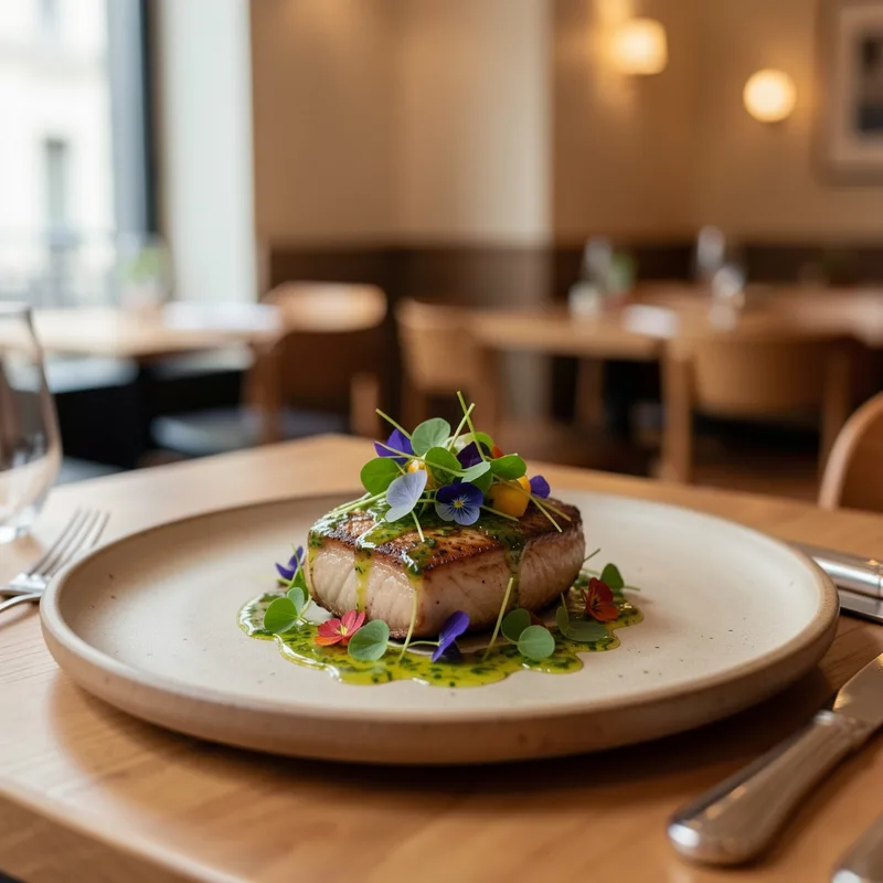 L'Escalier Restaurant : gastronomie française bio et écoresponsable