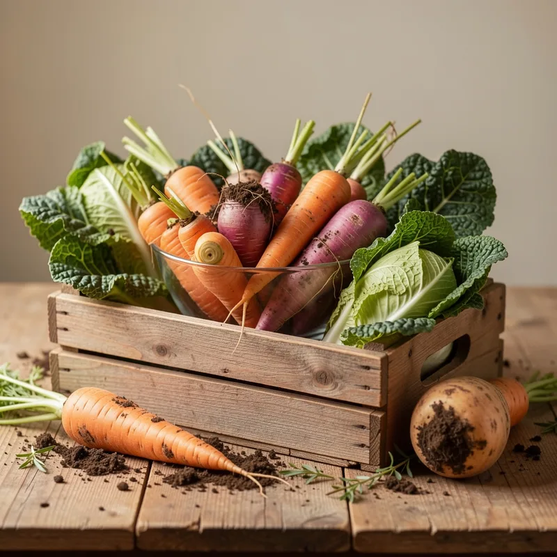 Légumes de saison : calendrier complet du chef
